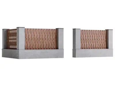 Fencing 45 3D model