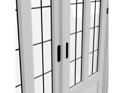Interior Double Door 06 Free 3D model