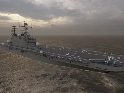 Frigate type-Warship  3D model
