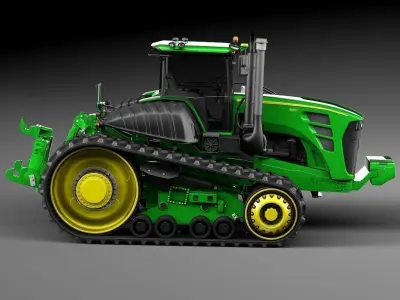 John Deere 9630T Tractor 3D model