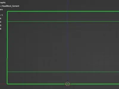 Barrier Cement Free 3D model