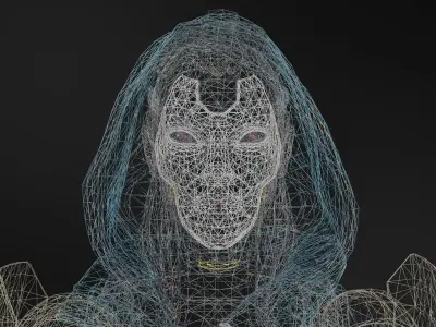Apex Legends - Ash Model Rigged 3D model