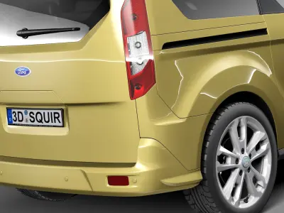 Ford Transit Connect wagon 2014 3D model