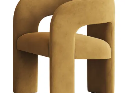 Dunloe Chair Sohohome 3D model