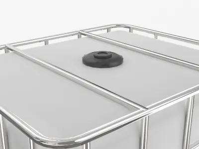 IBC Water Tank Container 3D model