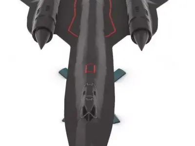 SR-71 Blackbird 3D print model purchase