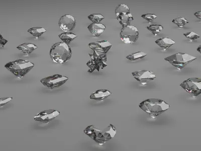 Gemstones Ultimate 3D model