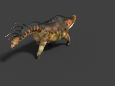 bajadasaurus dinosaur 3D model