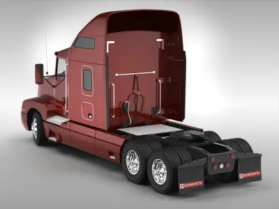 Kenworth T600 1985 - 2008 3D model
