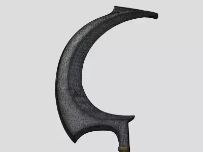 Iron Sickle 3D model