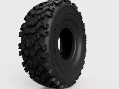tyre model rc car  3D model