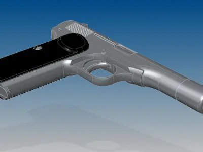 FN Model 1922 3D model