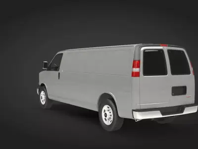 GMC Savana LWB 3D model