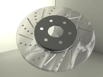 Brake disc 3D model