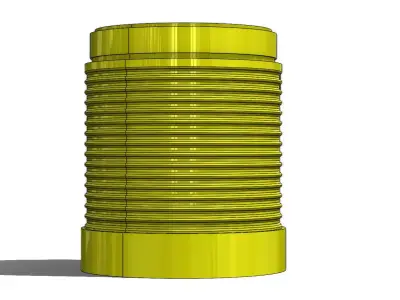 Modulo LED Amarelo WEG LTW ML50 3C E26 Yellow Led Module 3D model