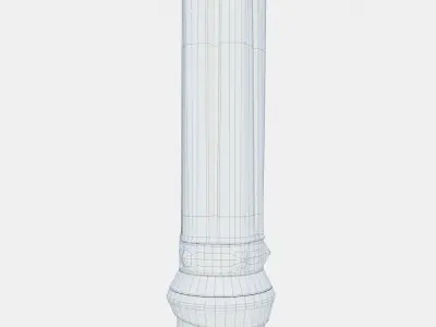 Black Mace 3D model