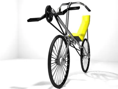 Bicycle - Recumbent 3D model