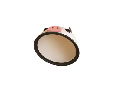 Low-Poly Cow Hat Low-poly 3D model