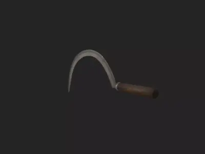 Knife 3D Model 005 Low-poly 3D model