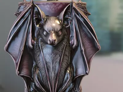 Pack potion flask Low-poly 3D model