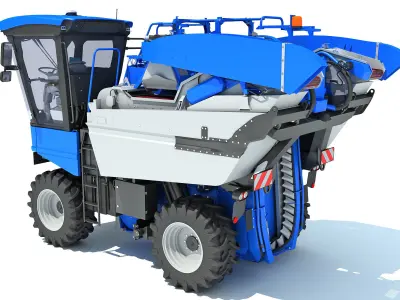 Grape Harvester  3D model