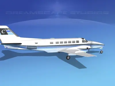 Beechcraft B99 Centennial  3D model