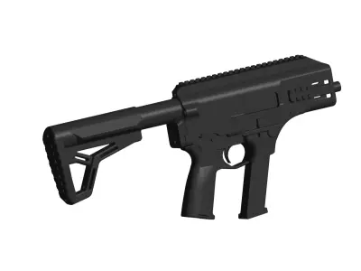 FGC-9 MkII RIFLE 3D model
