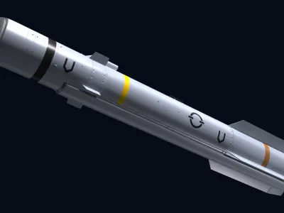 Brimstone 2 Missile 3D model