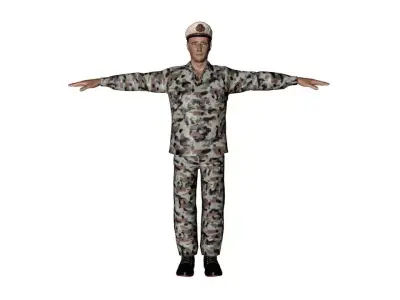American Warrior 3D model