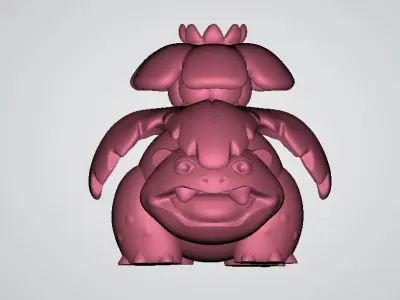 3D printable monster 3D print model