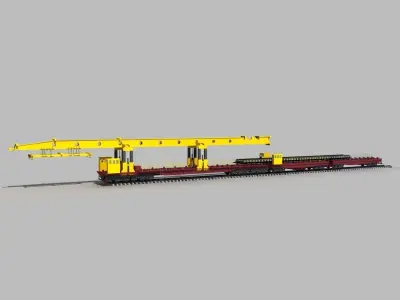 Laying Machine 3D model
