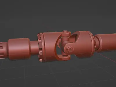 U-Joint 3D model