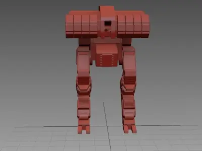 mech model robot Free 3D model
