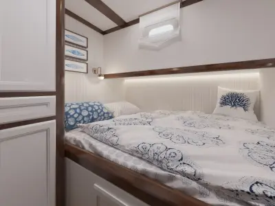 Boat 3d Model L1 Boat Cabin Design  3D model