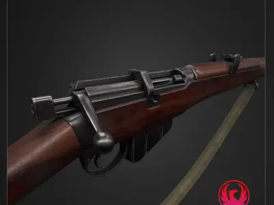 Gun mk-iii Low-poly 3D model
