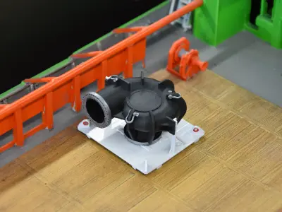 Pump as cargo for ship models 3D print model