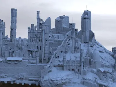 Fantasia City Complex 3D model