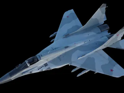 Mig-29 Fighter Jet 3D model
