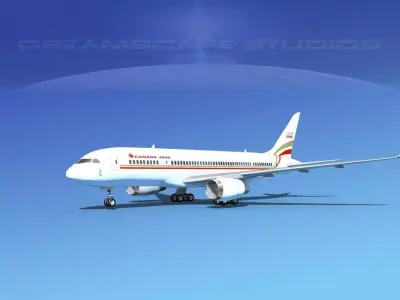 Boeing 787-8 Canada 3000 3D model
