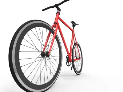 Bicycle Polo and Bike Rouge 2015 Free 3D model