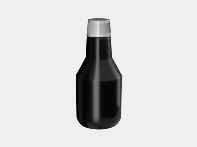 Product Mockup Bottle Oil 60ML 3D model