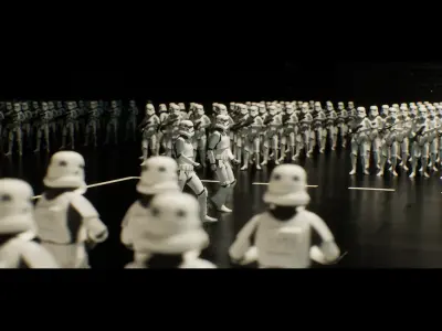 stormtroopers 3D model