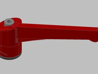 Hand Nut Free 3D model