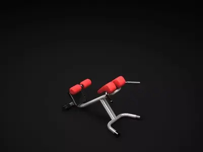 Bench Lower Back 3D model