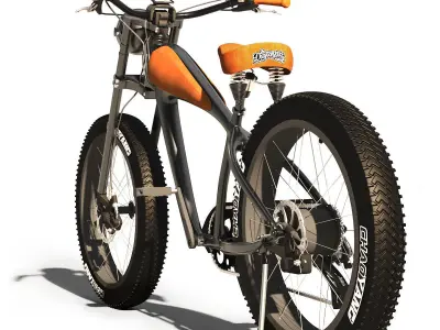 electric bike 3D model purchase