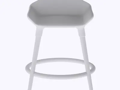 Dollhouse miniature Bar stool style 2  3D print model
