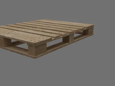 Pallet wooden pallets Free 3D model