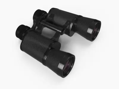 Binoculars 10x40 3D model