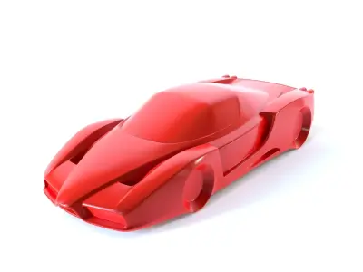 Ferrari Enzo - Smooth Model 3D print model
