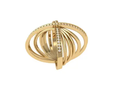 Wedding Ring  3D print model 255